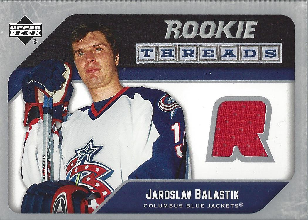 2005-06 Upper Deck Rookie Threads #RTJB Jaroslav Balastik