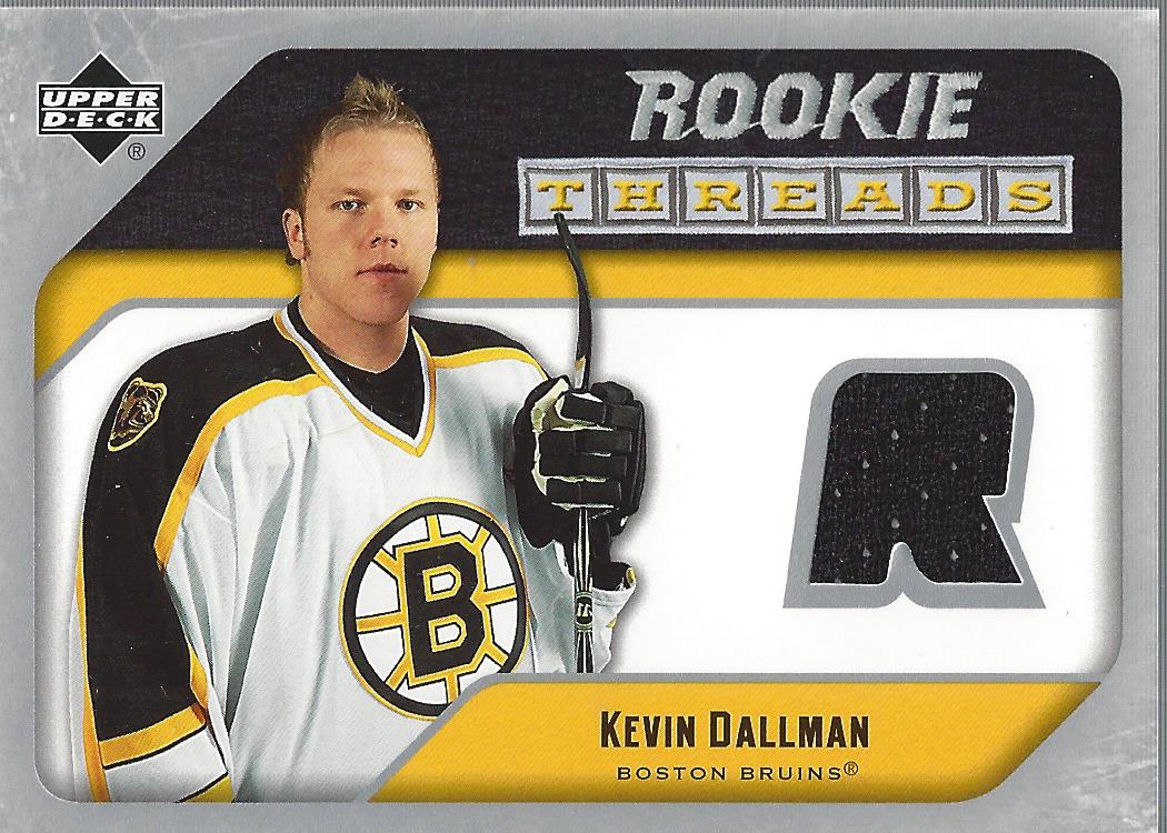2005-06 Upper Deck Rookie Threads #RTKD Kevin Dallman