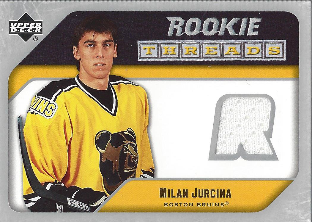 2005-06 Upper Deck Rookie Threads #RTMJ Milan Jurcina