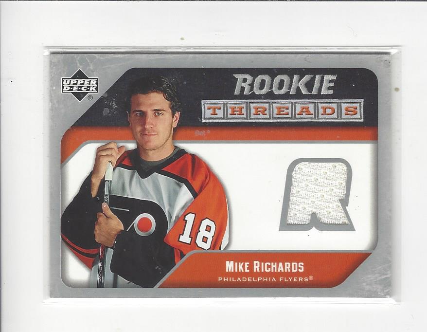 2005-06 Upper Deck Rookie Threads #RTMR Mike Richards