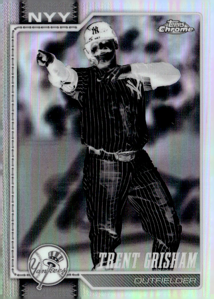 2026 Topps Chrome Negative Refractors #79 Trent Grisham