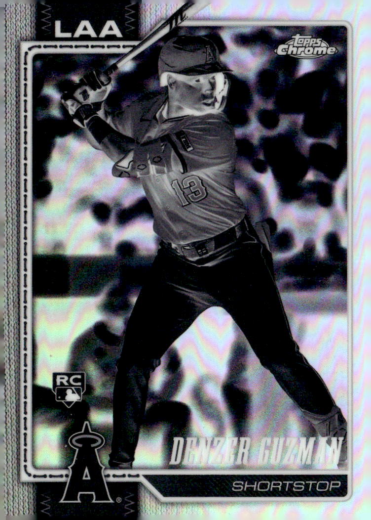 2026 Topps Chrome Negative Refractors #257 Denzer Guzman