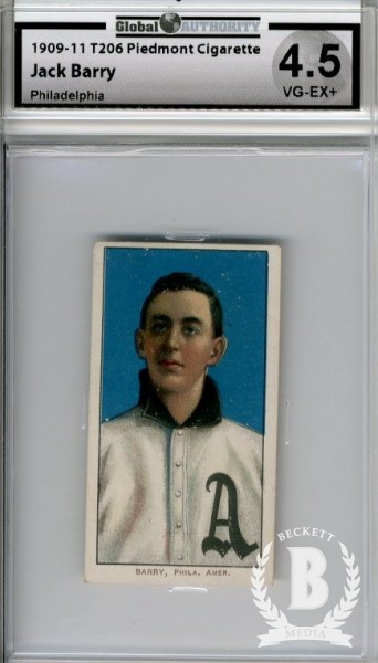 1909-11 T206 #20 Jack Barry