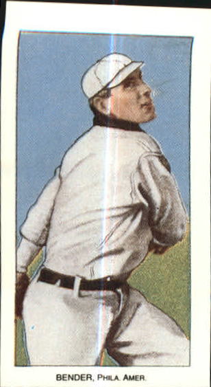 1909-11 T206 #32 Chief Bender/Pitching No Trees