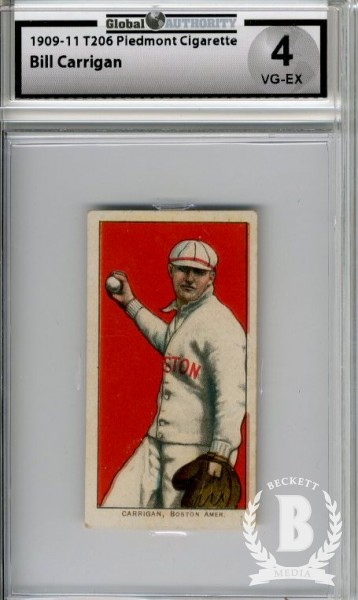 1909-11 T206 #74 Bill Carrigan