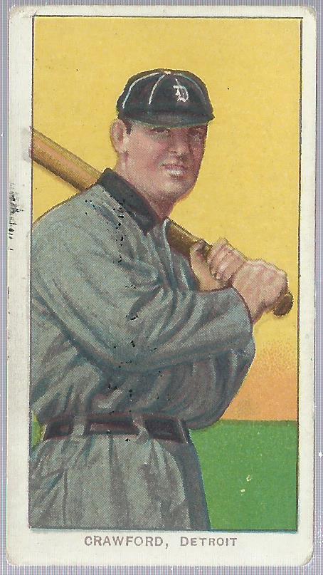 1909-11 T206 #111 Sam Crawford/with Bat