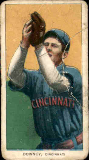 1909-11 T206 #145 Tom Downey/Fielding