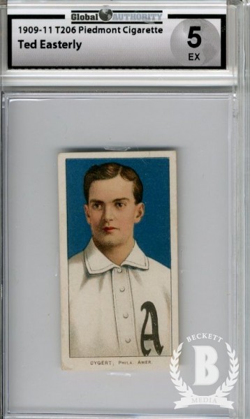 1909-11 T206 #158 Ted Easterly