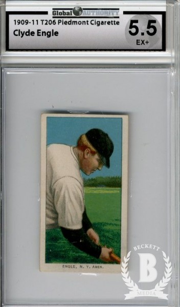 1909-11 T206 #164 Clyde Engle