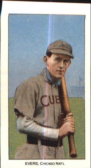 1909-11 T206 #168 Johnny Evers/with Bat Cubs Shirt