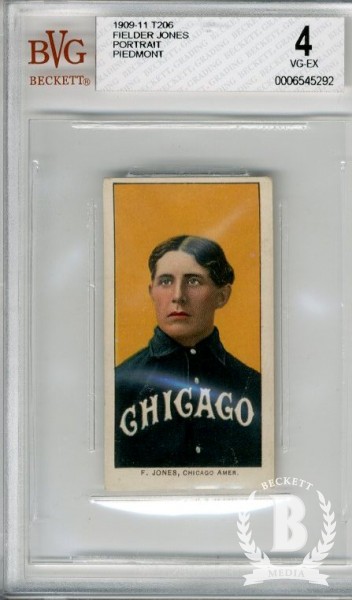1909-11 T206 #239 Fielder Jones/Portrait