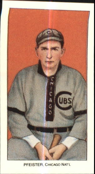 1909-11 T206 #390 Jake Pfeister/Seated (Pfiester)