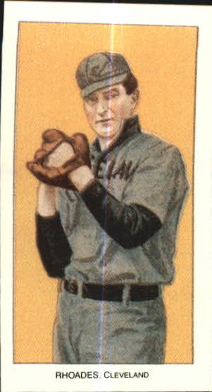 1909-11 T206 #410 Bob Rhoades/Hands at Chest