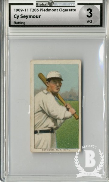 1909-11 T206 #435 Cy Seymour/Batting