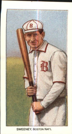 1909-11 T206 #477 Bill Sweeney/Boston