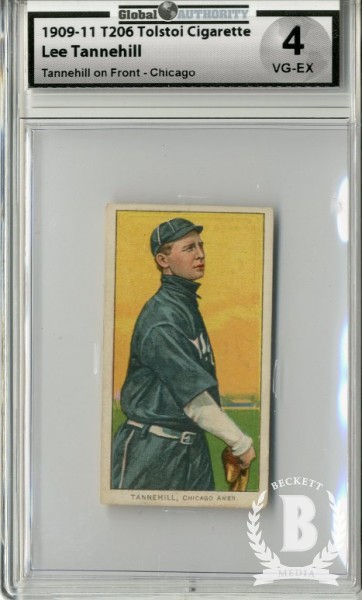 1909-11 T206 #481 Lee Tannehill/Chicago Tannehill