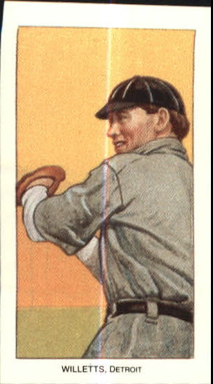 1909-11 T206 #514 Ed Willetts/Throwing (Willett)