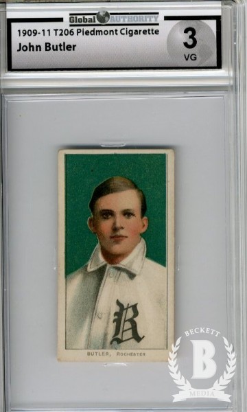 1909-11 T206 #66 John Butler ML