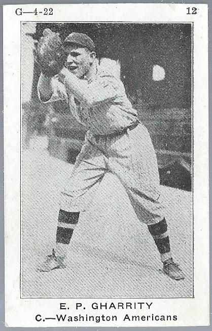 1922 W501 #12 Joe Gharrity