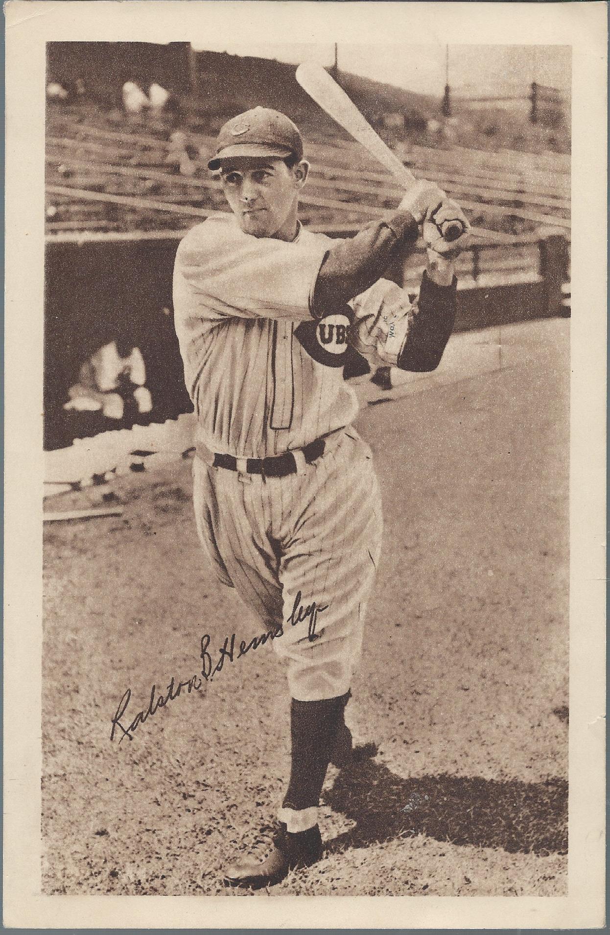 1931 Cubs Team Issue #11 Charlie Grimm