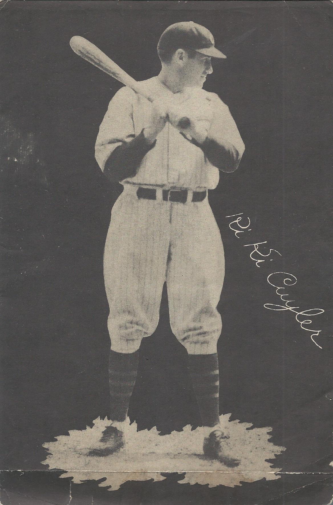 1932 Cubs Team Issue #4 Kiki Cuyler