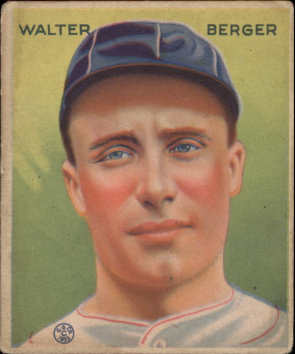1933 Goudey #98 Wally Berger RC