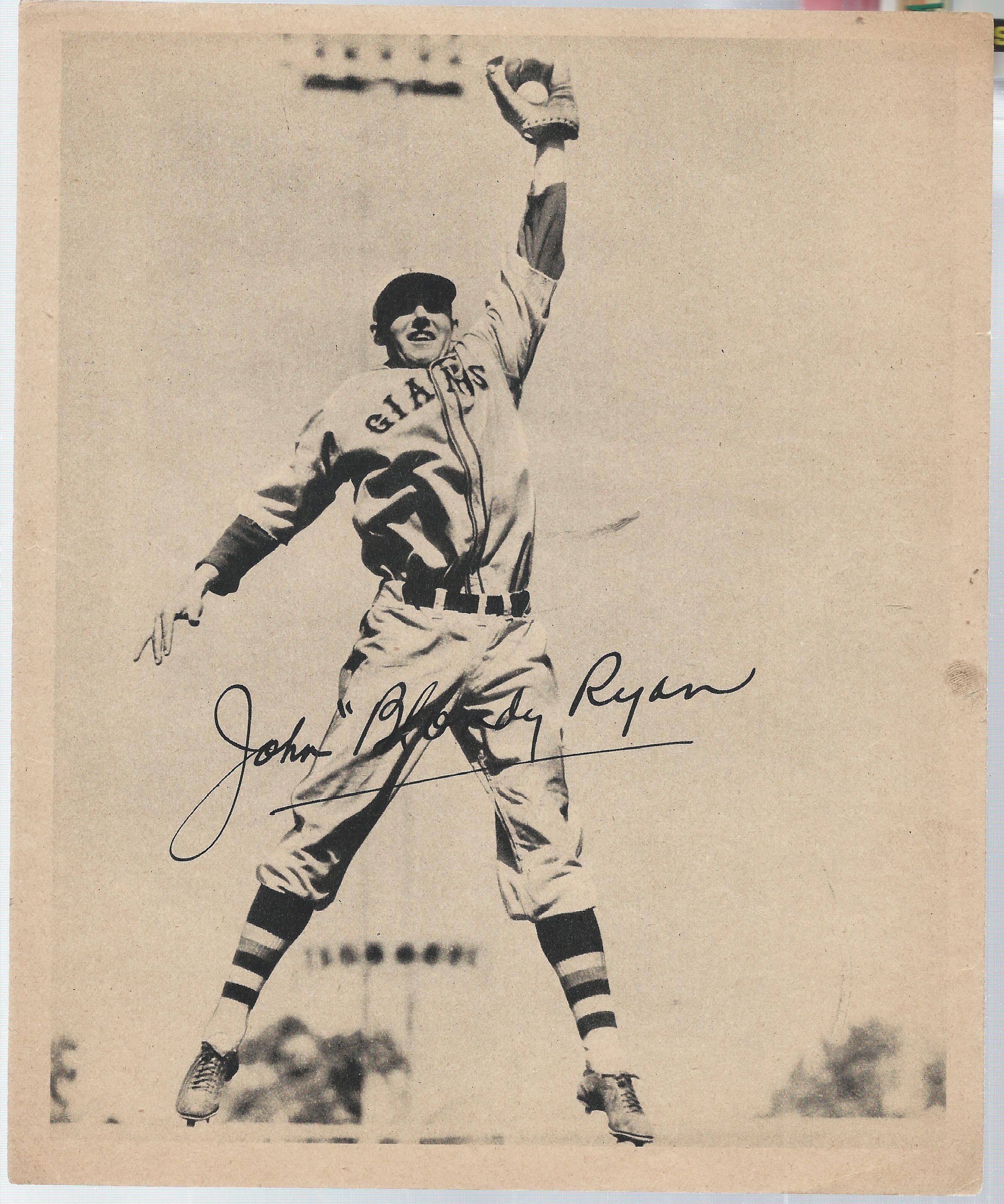 1934 Butterfinger Premiums R310 #54 John Ryan