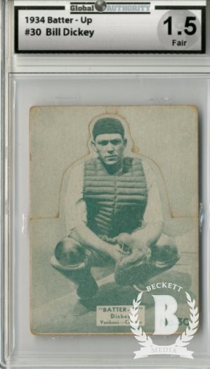 1934-36 Batter-Up #30 Bill Dickey