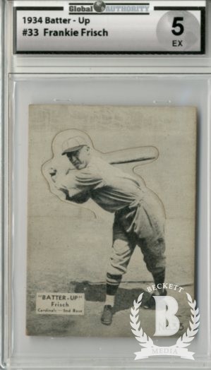 1934-36 Batter-Up #33 Frankie Frisch