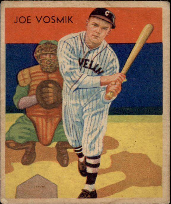 1934-36 Diamond Stars #8 Joe Vosmik XRC (34G,35G,36B)