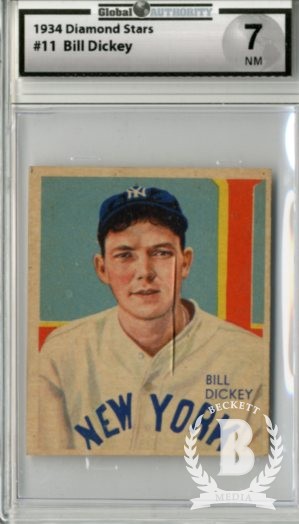 1934-36 Diamond Stars #11 Bill Dickey/34G, 35G