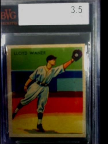 1934-36 Diamond Stars #16 Lloyd Waner/34G, 35G, 36B