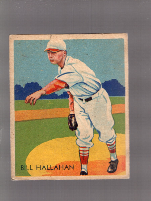 1934-36 Diamond Stars #23 Bill Hallahan/34G, 35G