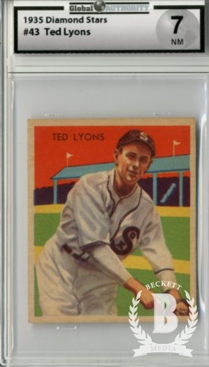 1934-36 Diamond Stars #43 Ted Lyons (35G)