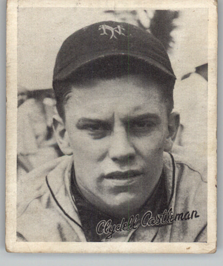 1936 Goudey Black and White #6 Clyde Castleman XRC