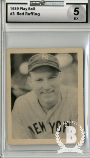1939 Play Ball #3 Red Ruffing