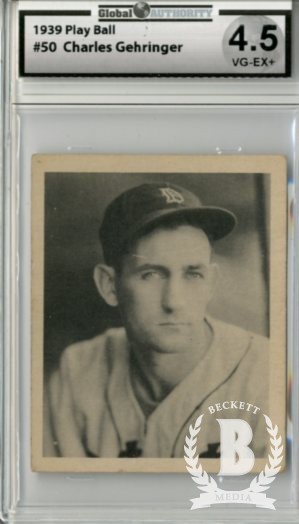 1939 Play Ball #50 Charley Gehringer