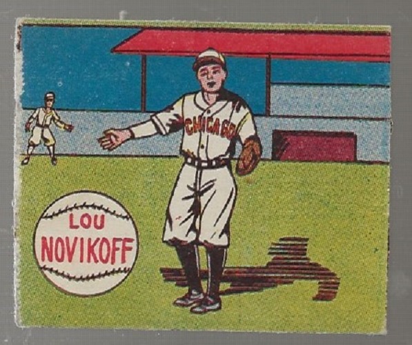 1943 MP and Co. R302-1 #18 Lou Novikoff