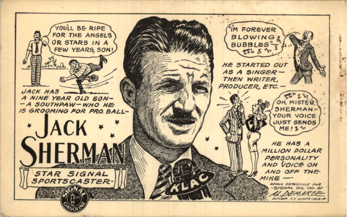 1947 Signal Oil #14 Jack Sherman