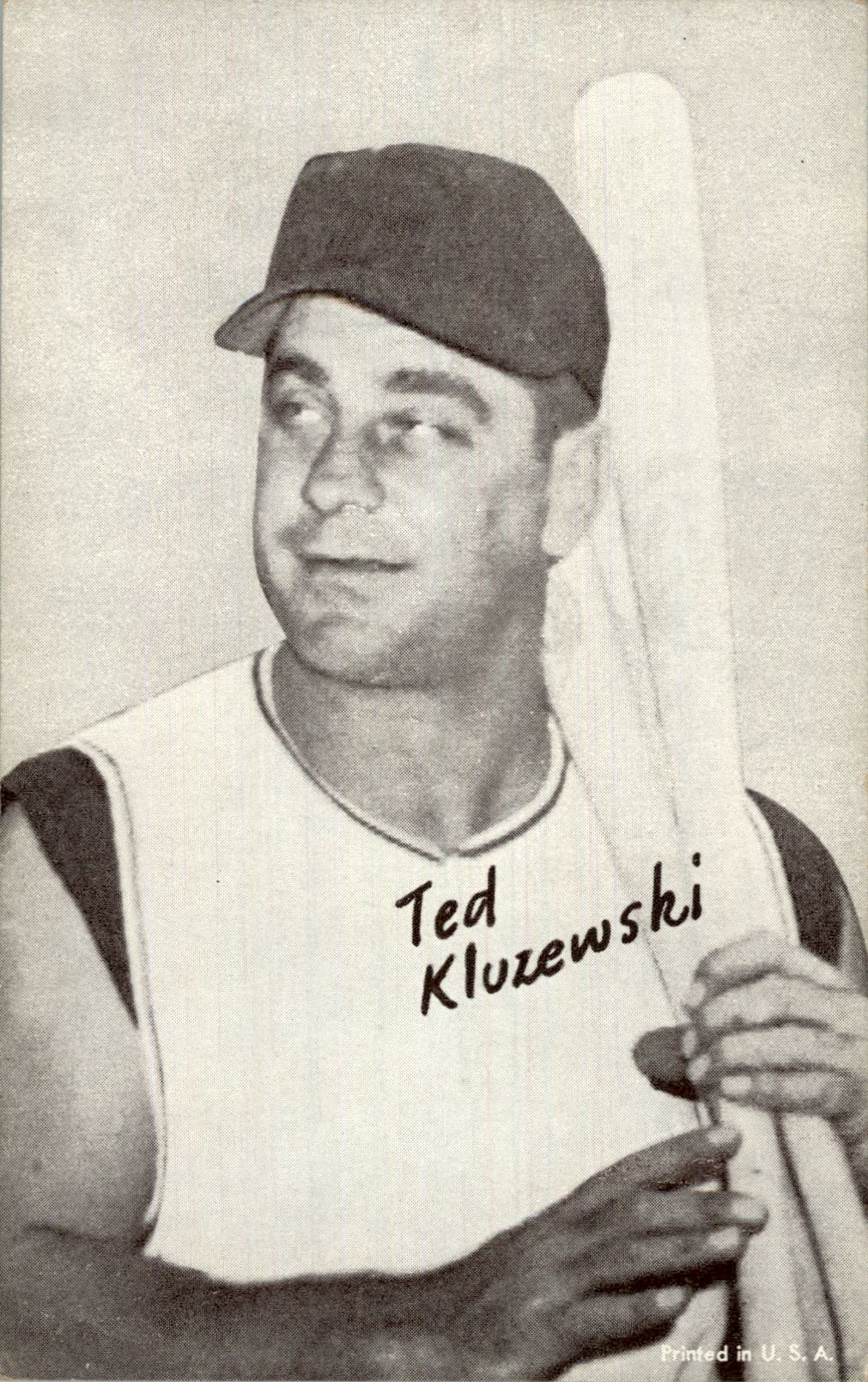 1947-66 Exhibits #121C Ted Kluszewski/plain uniform 60/61