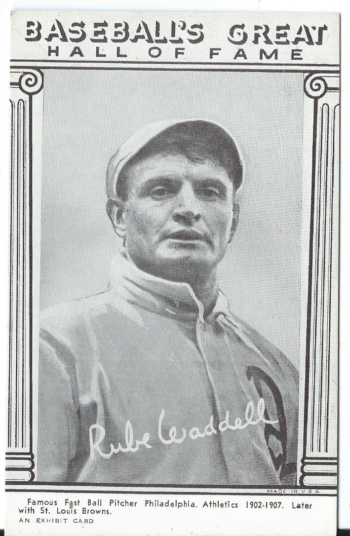 1948 Exhibit Hall of Fame #29 Rube Waddell