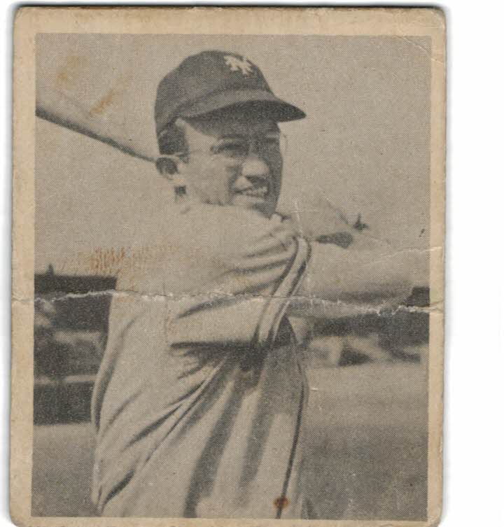1948 Bowman #32 Bill Rigney RC