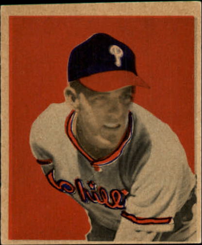 1949 Bowman #14 Curt Simmons RC