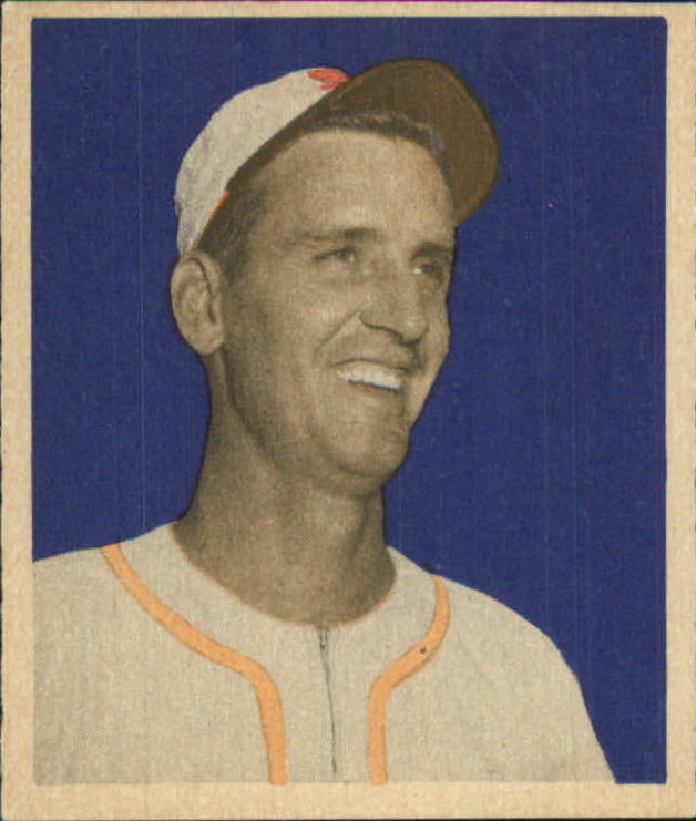 1949 Bowman #105 Bill Kennedy RC