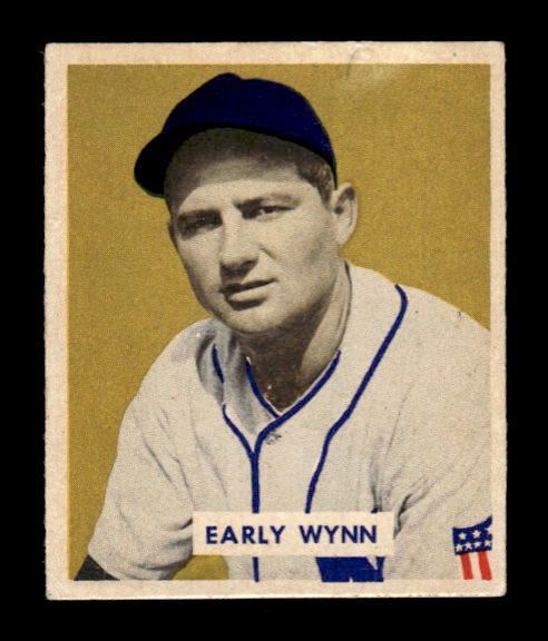 1949 Bowman #110 Early Wynn RC