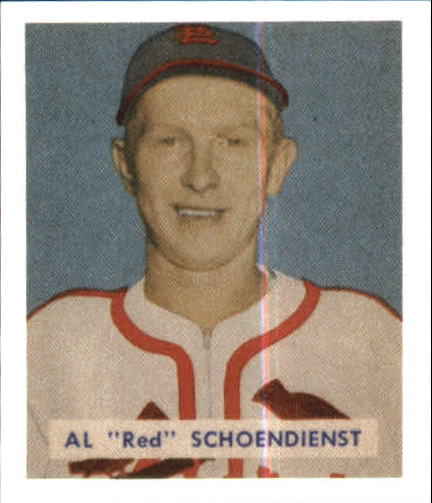 1949 Bowman #111 Red Schoendienst