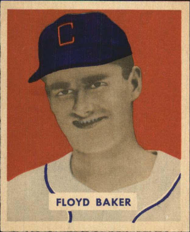 1949 Bowman #119 Floyd Baker RC