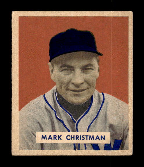 1949 Bowman #121 Mark Christman RC