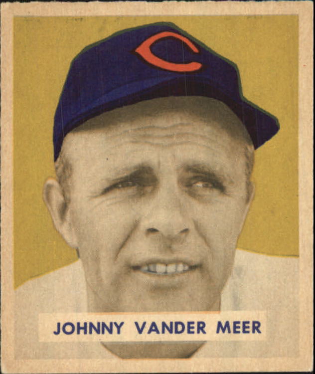 1949 Bowman #128 Johnny VanderMeer