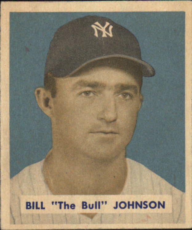 1949 Bowman #129 Bill Johnson
